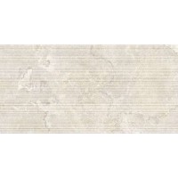 Плитка Italgraniti DR01BAR Dorset Bianco Cross Cut Ribbed Sq 1200x600