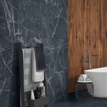 Плитка Italica Tiles Franca Nero Matt + Carving 1200X600