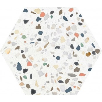 Itt Ceramic Hexa Cezanne White Matt 230x270