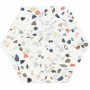 Itt Ceramic Hexa Cezanne White Matt 230x270