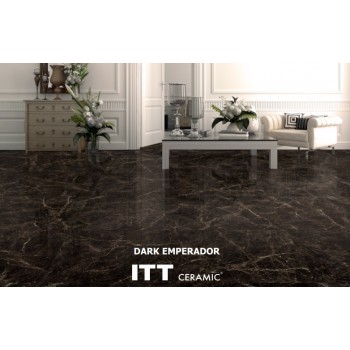 Плитка Itt Ceramic Dark Emperador Rect