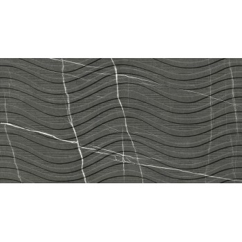 Itt Ceramic Kairos Graphite Decor Matt Rect. 595x1192