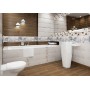 Konskie Ceramika Listwa Woodenglass Honey 12,5x75