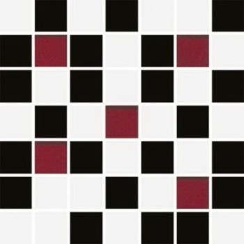 Konskie Ceramika Michelle White /Black 200X200