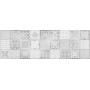 Konskie Ceramika Dekor Roca Grey Patchwork 25*75