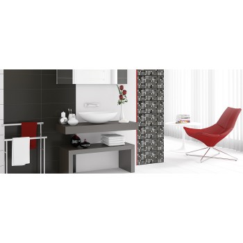 Konskie Ceramika Michelle Alfa Black 200X500