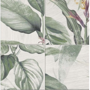 Плитка Mainzu Bottega Patchwood Spring Leaves Decor 200x200