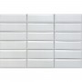 Плитка Mayolica Velvet Pillow White Mate 150x50x8