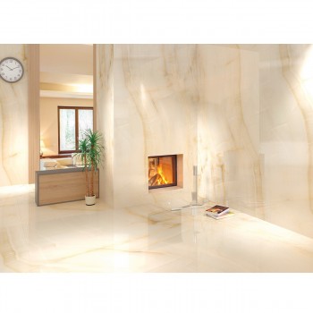 Almera Ceramica Opal Bone Rect Parlak Nano 2400X1200