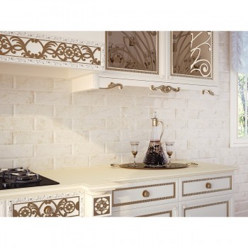 Monopole Ceramica Mistral Marfil Brillo Bisel 300X100