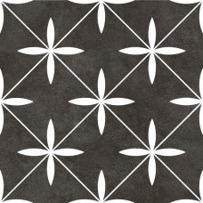 Плитка Monopole Ceramica Stella Black 187x187x8