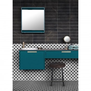 New Tiles Eced Negro Rect. 295X295