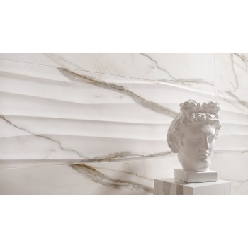 Opoczno Cosima White Satin 1198X398