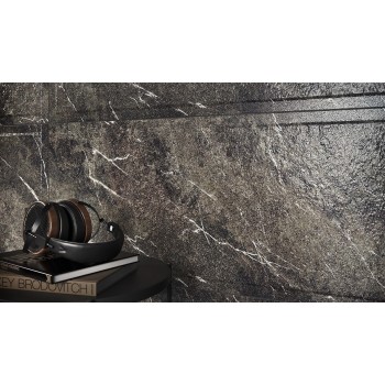 Opoczno Break The Line Grey Structure Micro 1198X398
