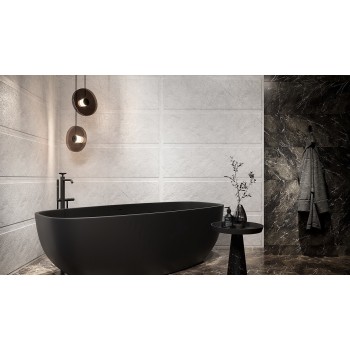 Opoczno Break The Line Grey Structure Micro 1198X398