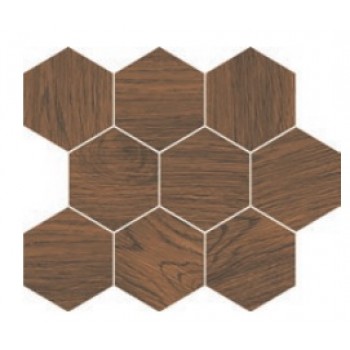 Декор Opoczno Finwood Ochra Mosaic Hexagon 280x337x11