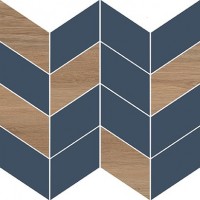 Мозаїка Opoczno Love You Navy Half Mosaic Satin 290x290