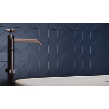 Мозаика Opoczno Love You Navy Half Mosaic Satin 290x290