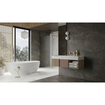 Плитка Opoczno Alistone Black rect 598x1198