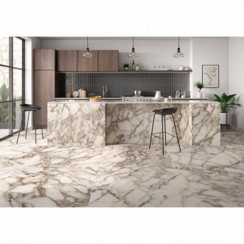 Плитка Pamesa Arabescato Gold (Fam017/Compacglass Rect) 1200x600