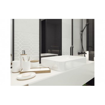 Декор Paradyz Taiga Silver Rect 295x595