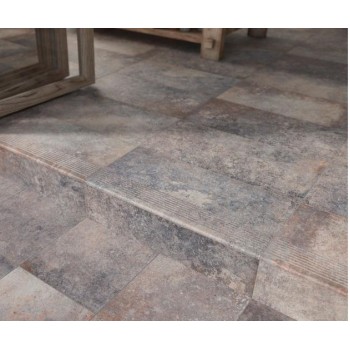 Сходинка пряма з капіносом Paradyz Marsala Grys Kapinos Stopnica Prosta 330x300