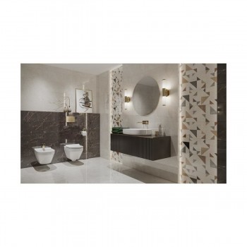 Paradyz Supreme Nero 25*75