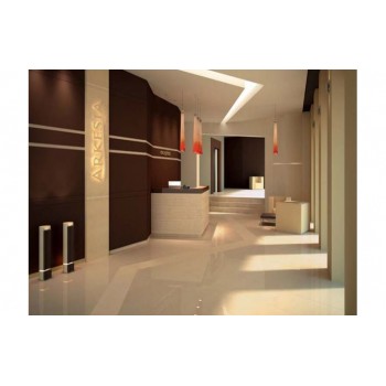 Плитка Paradyz Arkesia Bianco Rect Pol 598x598