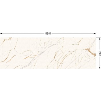 Плитка Paradyz Guarda Bianco Dec. Glossy 898x298
