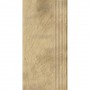 Сходинка пряма Paradyz Ceramika Eremite Sand Stopnica Prosta Struktura Mat 600x300