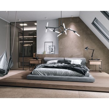 Paradyz Industrialdust Grafit Szkl Rect Mat 598X598