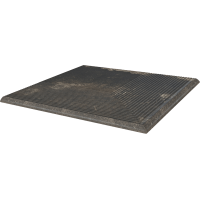 Paradyz Scandiano Brown Stopnica Narożna 300X300