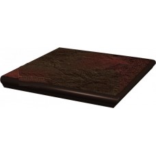 Ступень угловая с капиносом Paradyz Asti Brown KaPиnos Stopnica Narozna 330x330