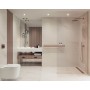 Paradyz Elegantstone Bianco Szkl Rect Lap 598X598