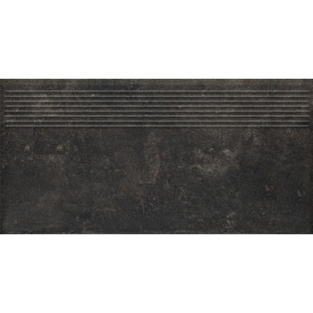 Сходинка пряма Paradyz Fondi Brown Stopnica Prosta 600x300