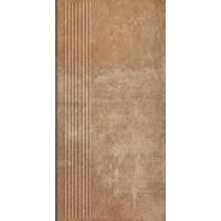 Paradyz Scandiano Rosso Stopnica Prosta 300X600