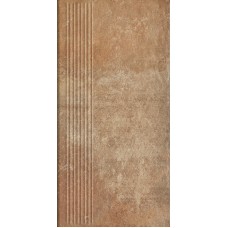 Paradyz Scandiano Rosso Stopnica Prosta 300X600