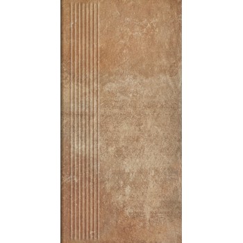 Paradyz Scandiano Rosso Stopnica Prosta 300X600