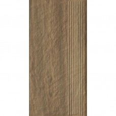 Ступень прямая Paradyz Ceramika Carrizo Wood Stopnica Prosta Struktura Mat 600x300
