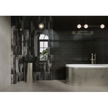 Плитка Paradyz Monpelli Black Mix Cegielka STR 298x65
