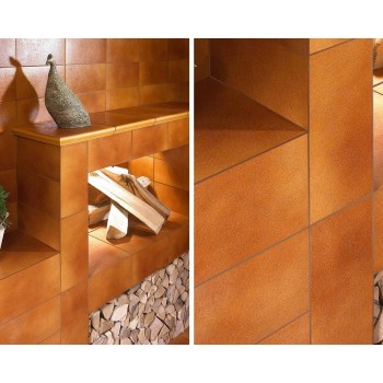 Paradyz Aquarius Beige Kapinos Stopnica Narożna 330X330