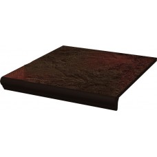 Ступень прямая с капиносом Paradyz Asti Brown KaPиnos Stopnica Prosta 330x300