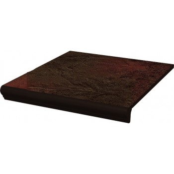 Сходинка пряма з капіносом Paradyz Asti Brown Kapinos Stopnica Prosta 330x300