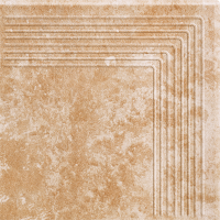 Paradyz Ilario Beige Stopnica Narożna 300X300