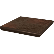 Paradyz Semir Brown Kapinos Stopnica Narożna 330X330
