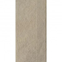 Ступень прямая Paradyz Ceramika Eremite Crema Stopnica Prosta Struktura Mat 600x300