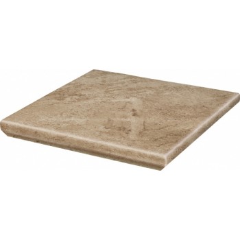 Ступень угловая с капиносом Paradyz Mattone Pиetra Ochra KaPиnos Stopnica Narozna 330x330