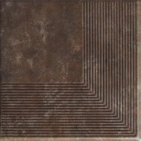 Paradyz Ilario Brown Stopnica Narożna 30Х30 С