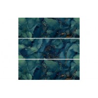 Paradyz Uniwersalny Panel Szklany Navy 3Х-Эл. 250x750