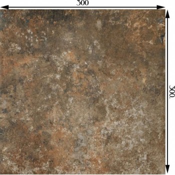 Плитка Paradyz Arteon Brown Klinkier 300x300